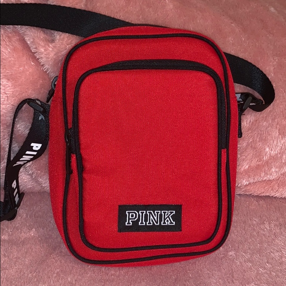 Victoria Secret Pink Crossbody in Red